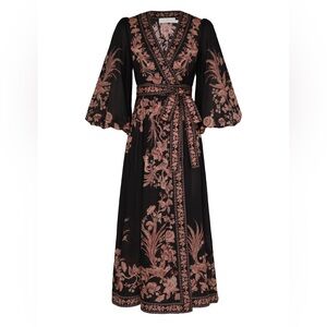 Zimmermann cotton wrap dress